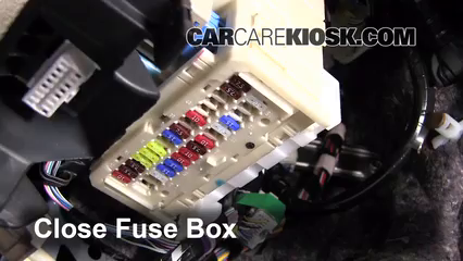 Interior Fuse Box Location: 2007-2011 Toyota Yaris - 2011 ... toyota yaris fuse box radio 